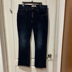 Lee Men's Deep Indigo Straight Jeans